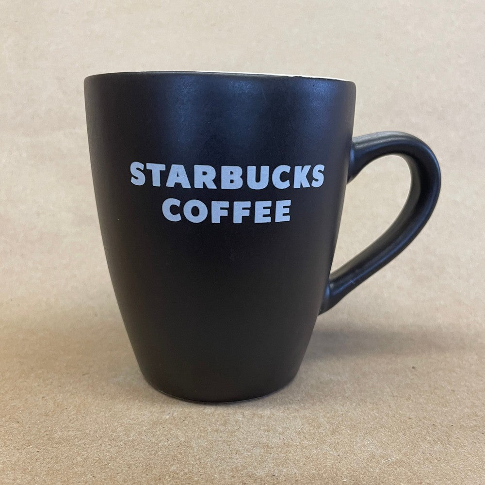 Starbucks Matte Brown with White Letters Mug-2010